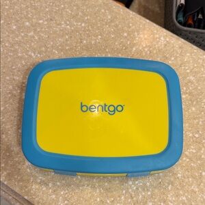 Bentgo Blue and Yellow Food Storage Container